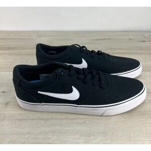 Nike SB Chron 2 Mens Black Canvas Skate Shoes Size 11 DM3494 001